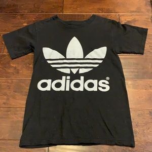 Adidas women’s black tshirt size xs